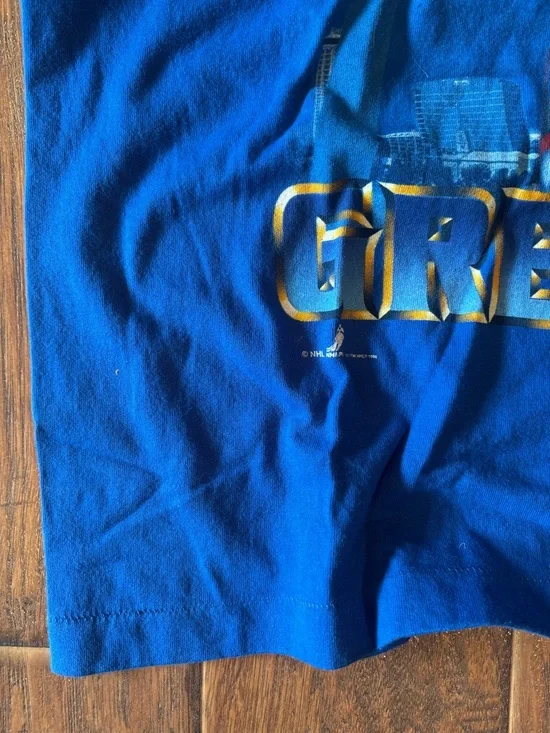 Vintage 90s Wayne Gretzky St. Louis Blues Shirt - Picture 8 of 9